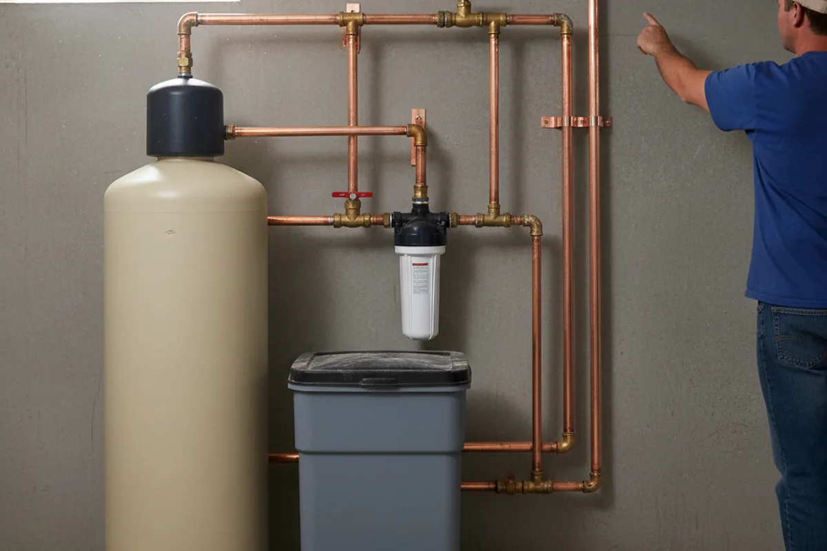 Whole-house water treatment system installed in Shelter Island Heights